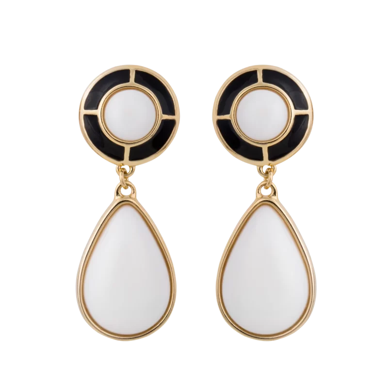 Dark earrings